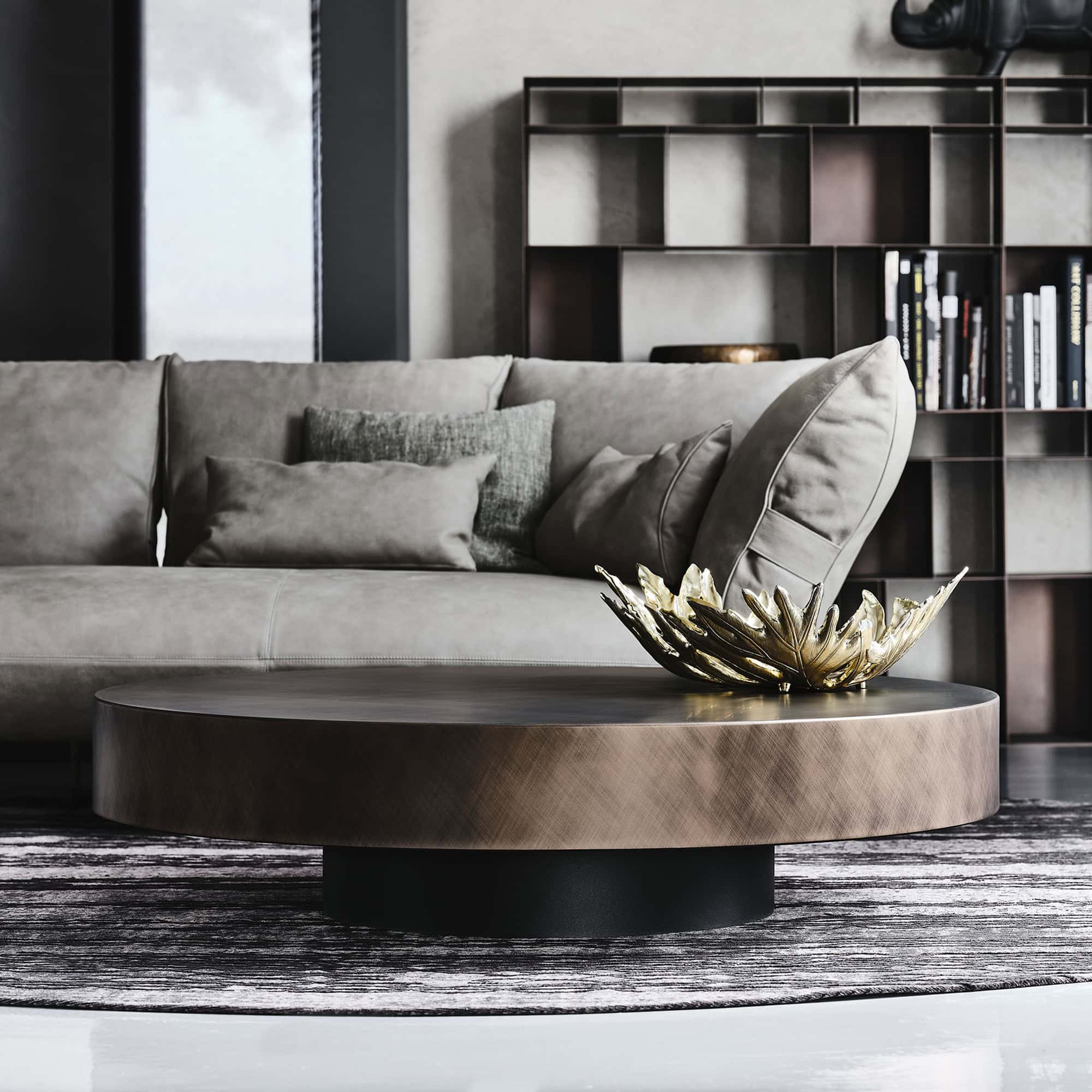 a couch in a room