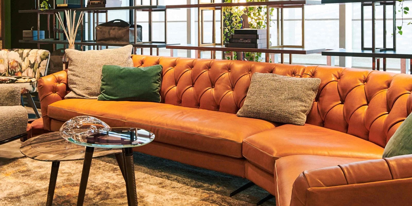 New Kap Sofa From Borzalino in orange