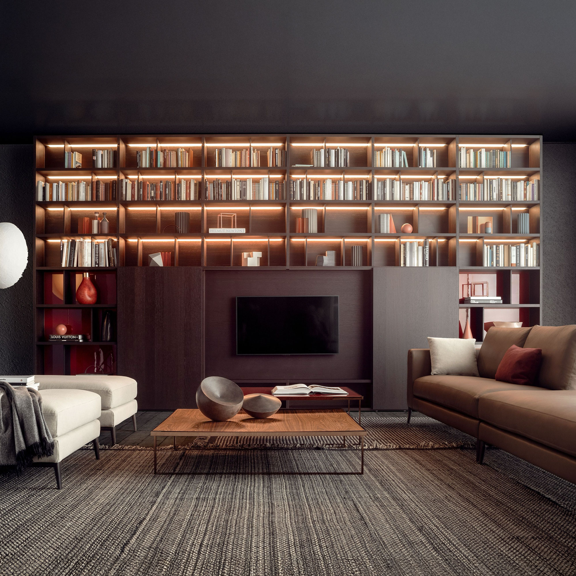 Paradigma Bookcase - pianca-spaziotecabookcase-1