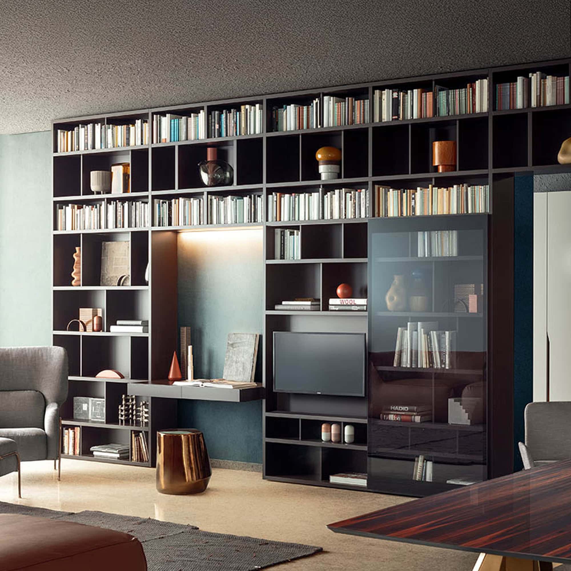 Spazioteca Wall Unit - pianca-spaziotecabookcase-5-1