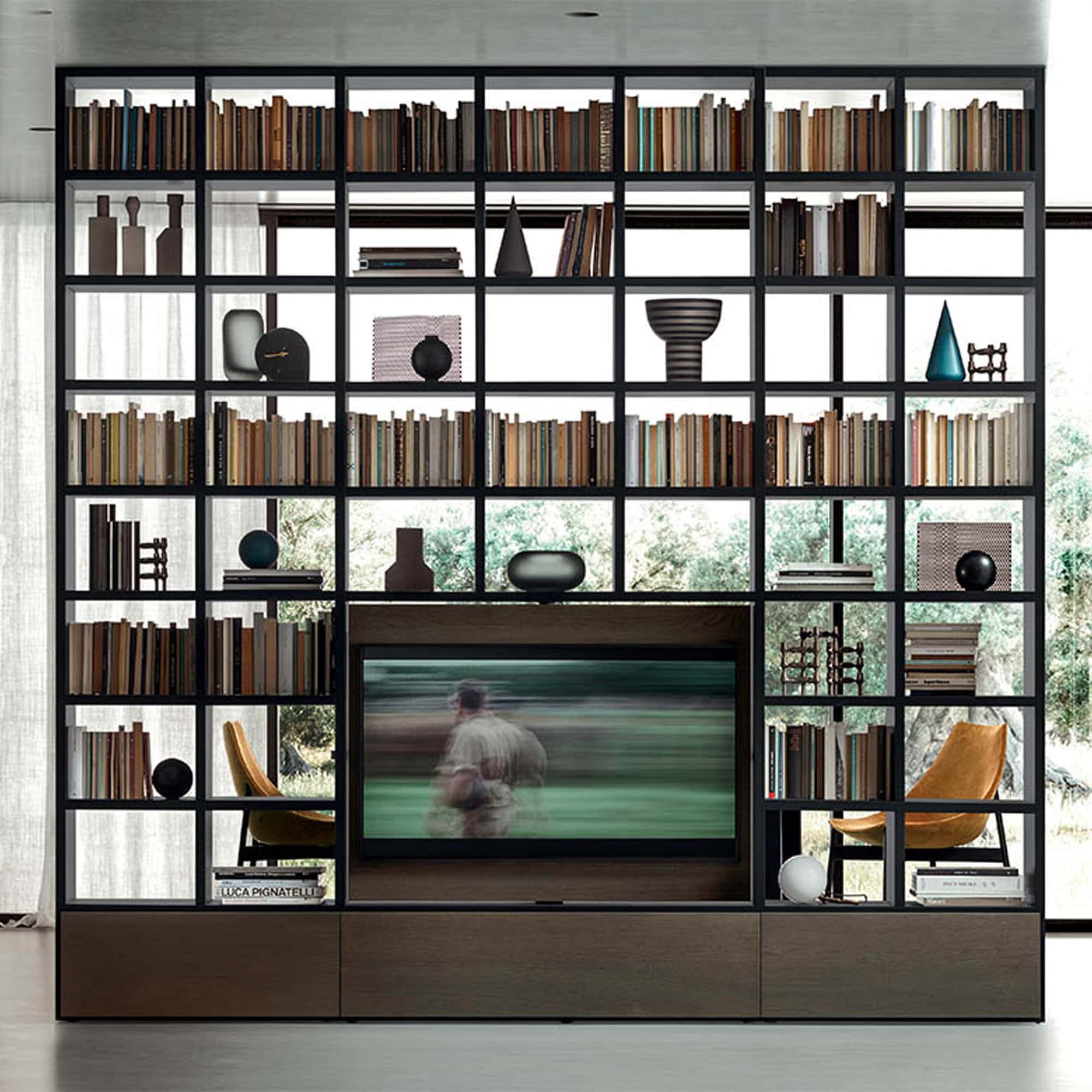 Spazioteca Wall Unit - pianca-spaziotecabookcase-7