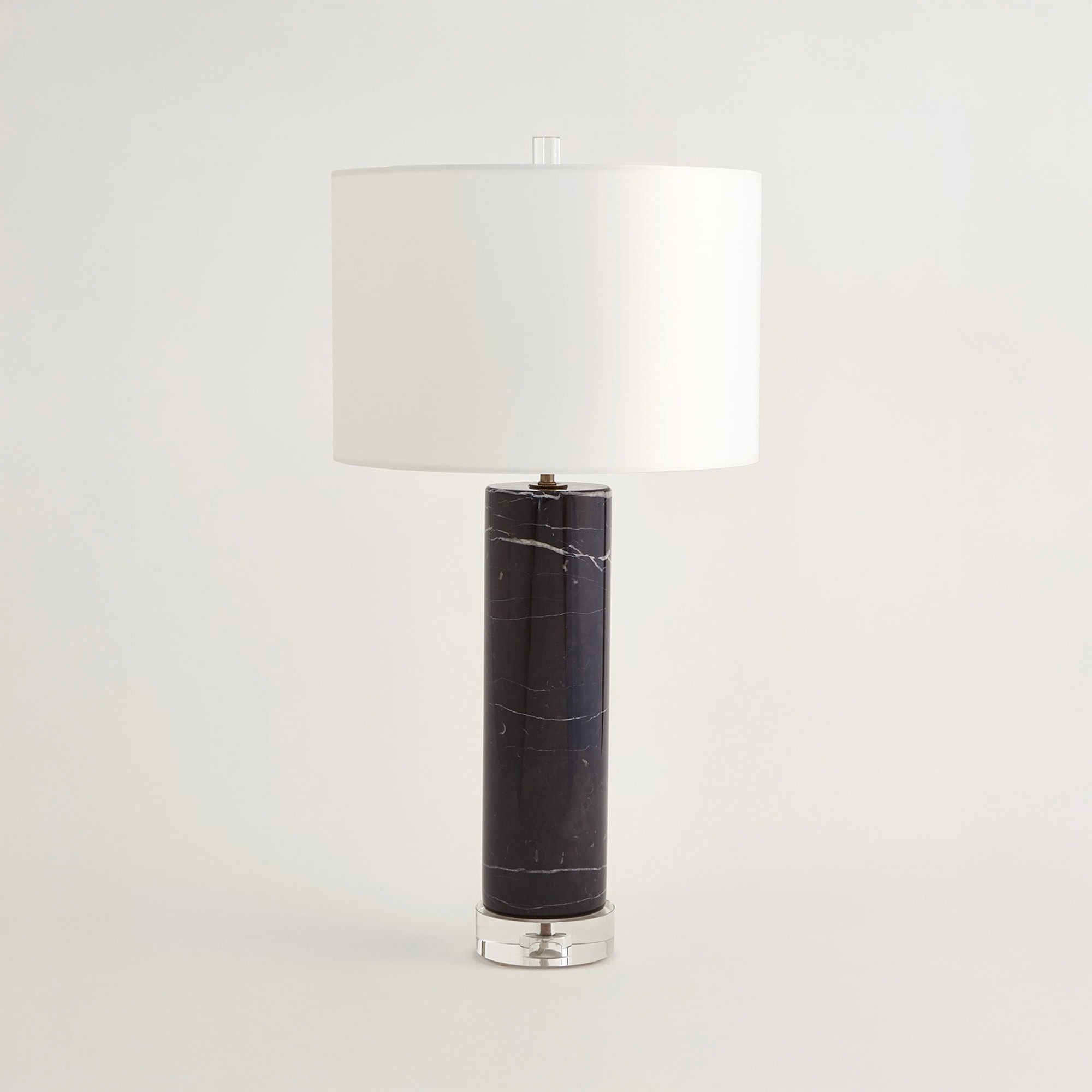 Marble Cylinder Table Lamp - globalviews-marblecylindertablelamp-1
