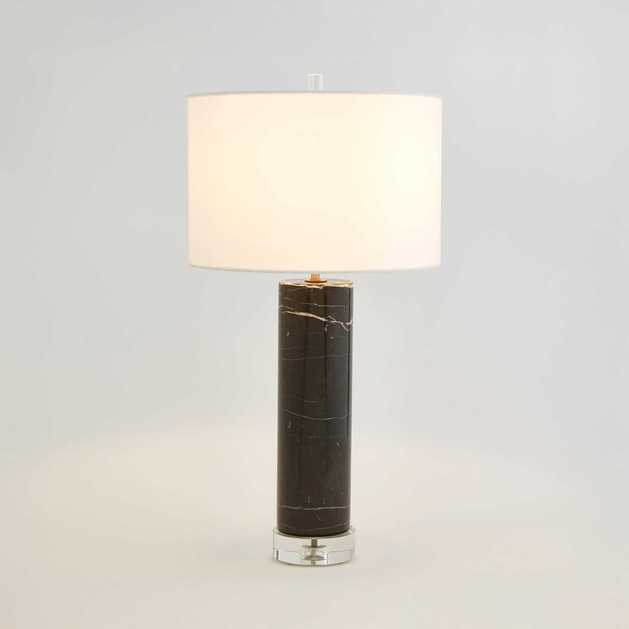 Marble Cylinder Table Lamp - globalviews-marblecylindertablelamp-3