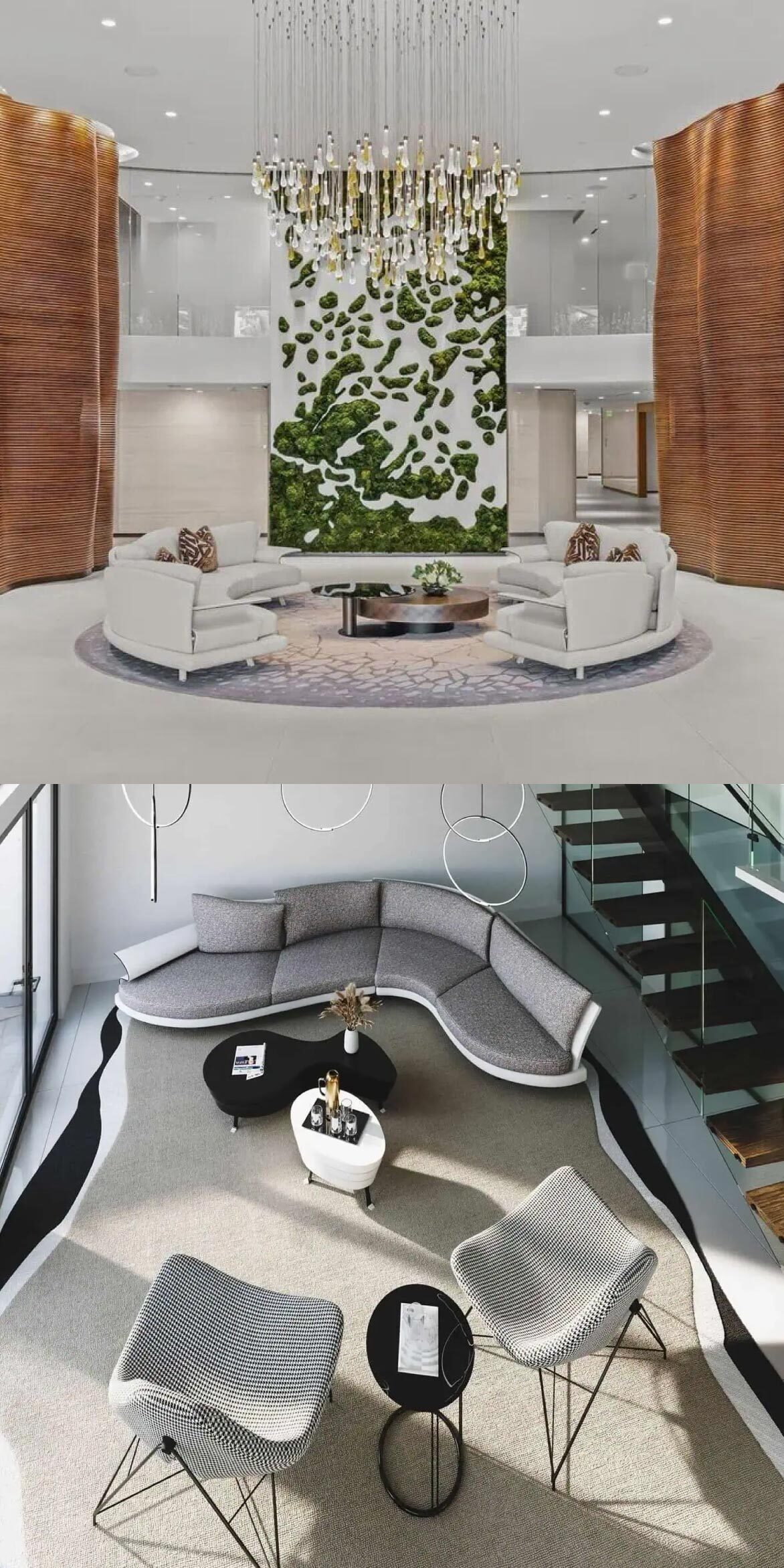 interior design in two rooms