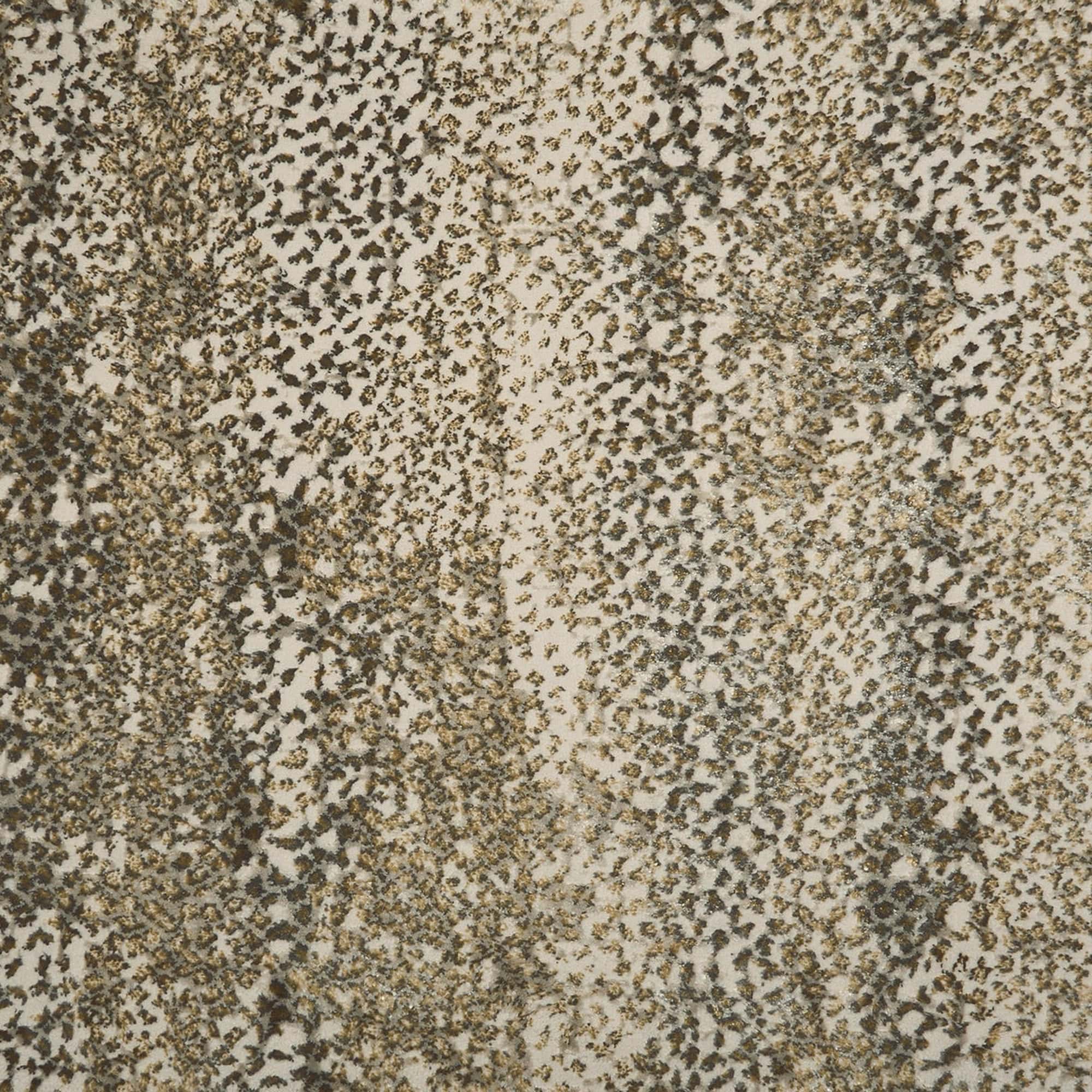 Luxurious beige and gold patterned upholstery fabric from Sklar Furnishings.