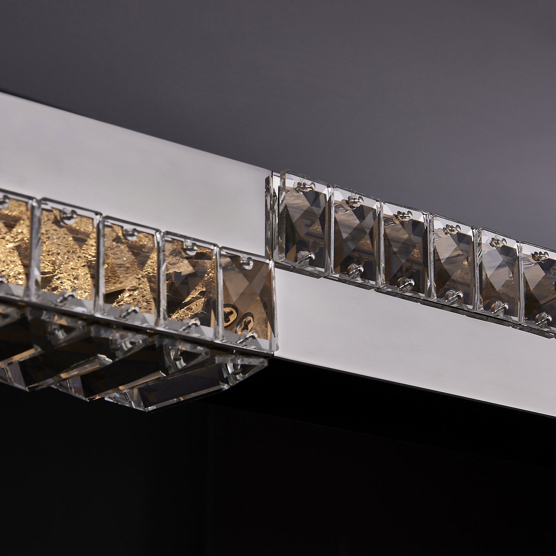 Crystal Island Pendant Light by Sklar Furnishings.