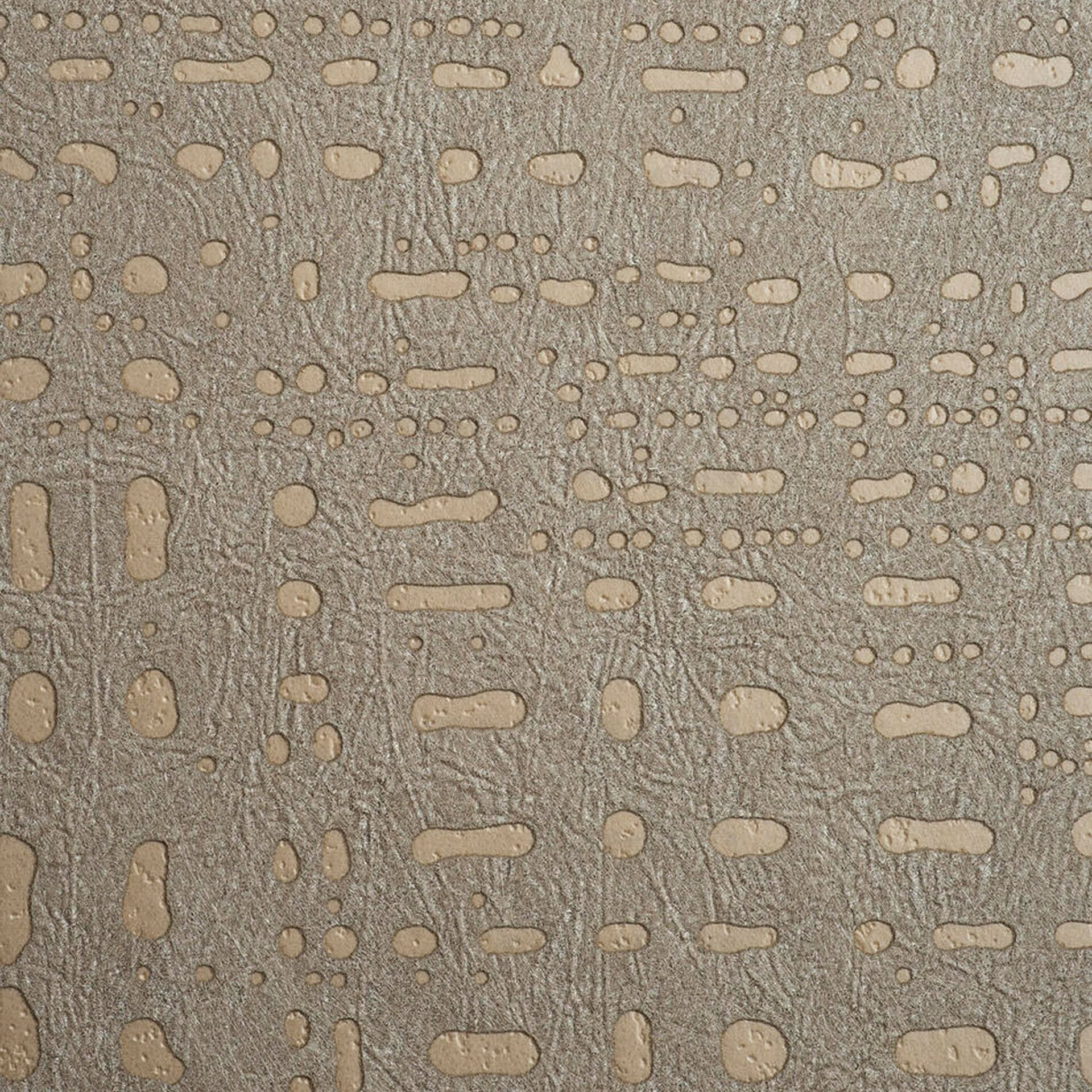 Textured Shambala wallpaper with abstract beige design.