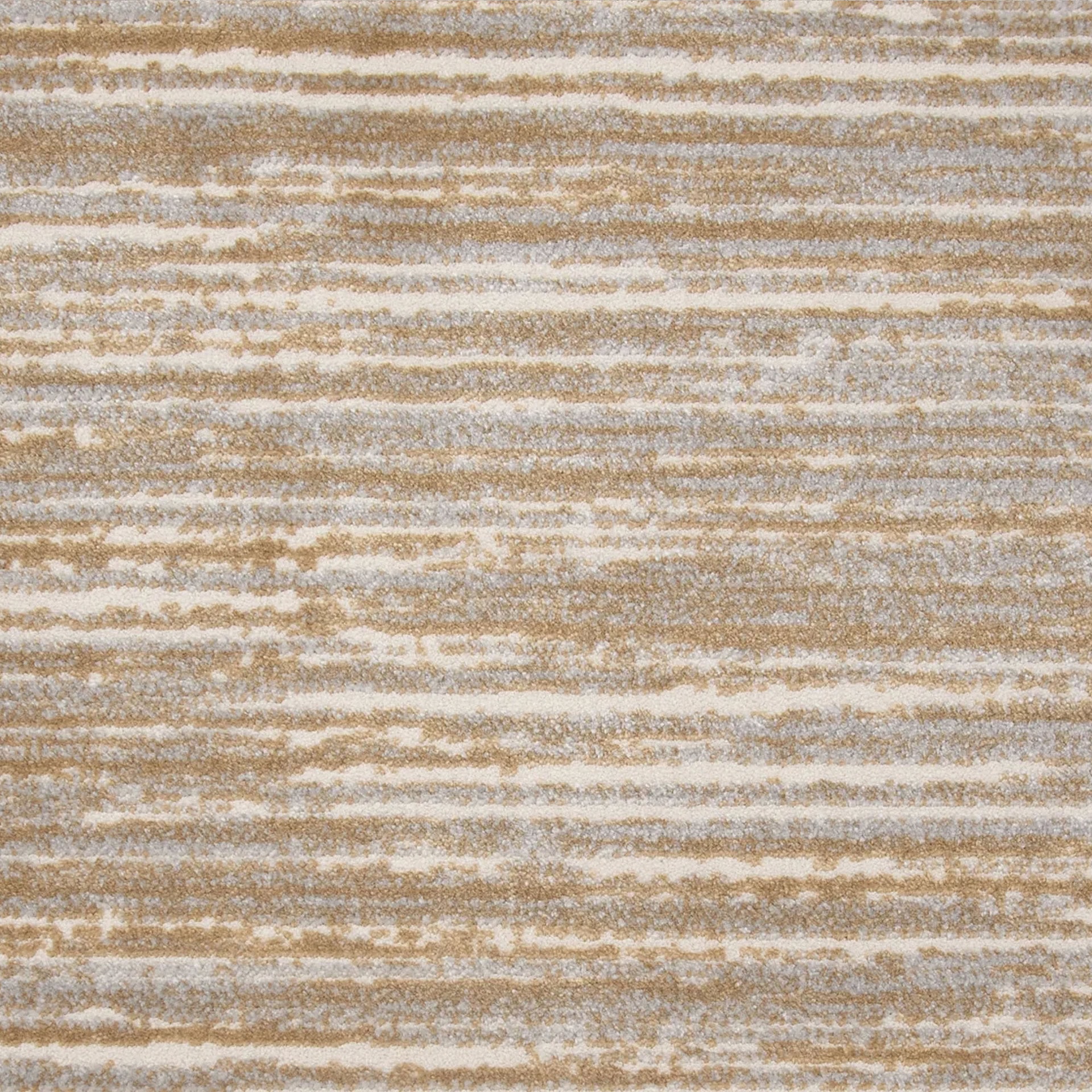 Modern Rock Star patterned area rug with beige and gray tones.