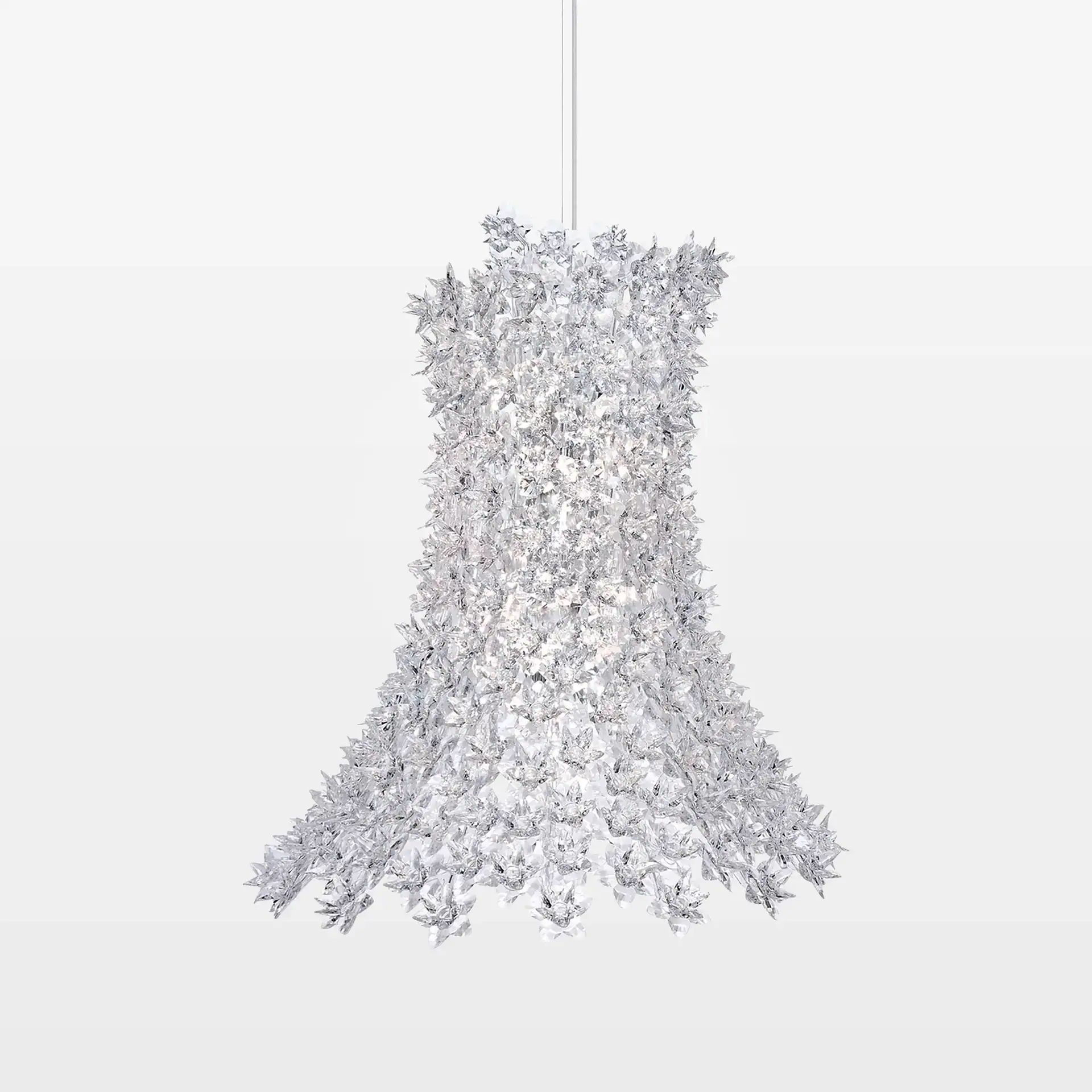 Modern Kartell Bloom suspension lamp with floral design, perfect for contemporary interiors.