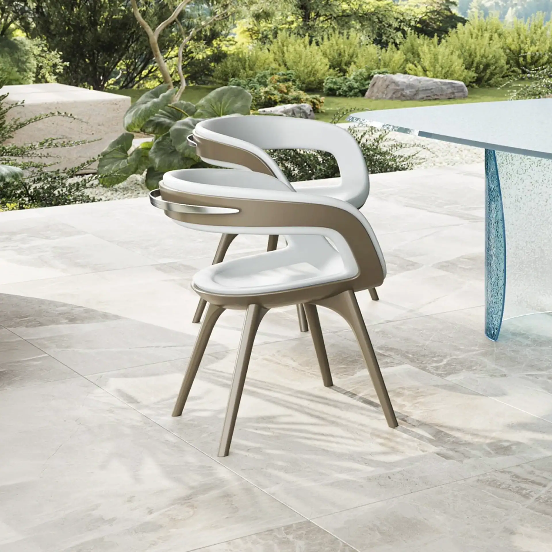 Modern Nido Dining Armchair for stylish interiors.