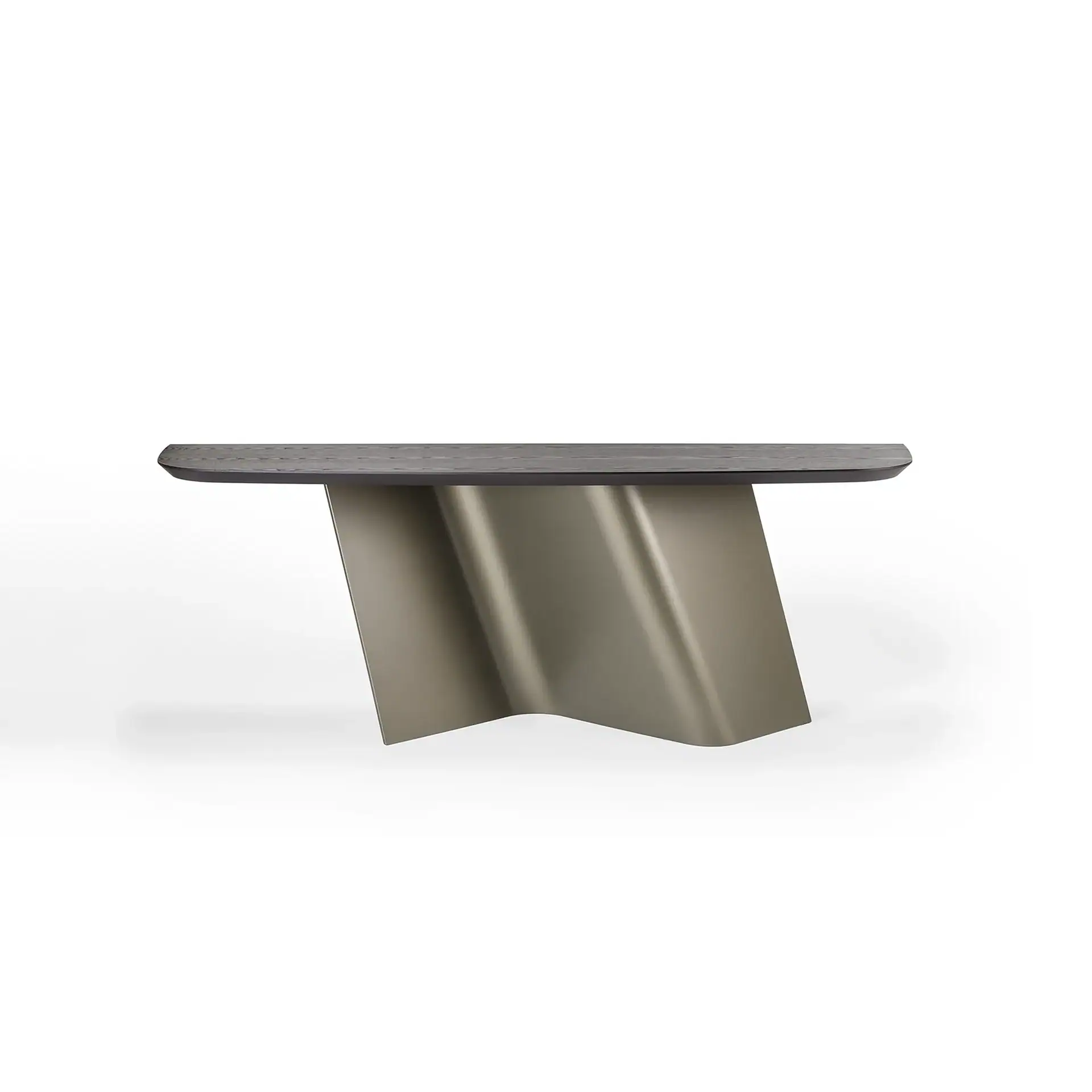 Elegant Esse console table with sleek lines and contemporary style. Perfect for enhancing living spa.