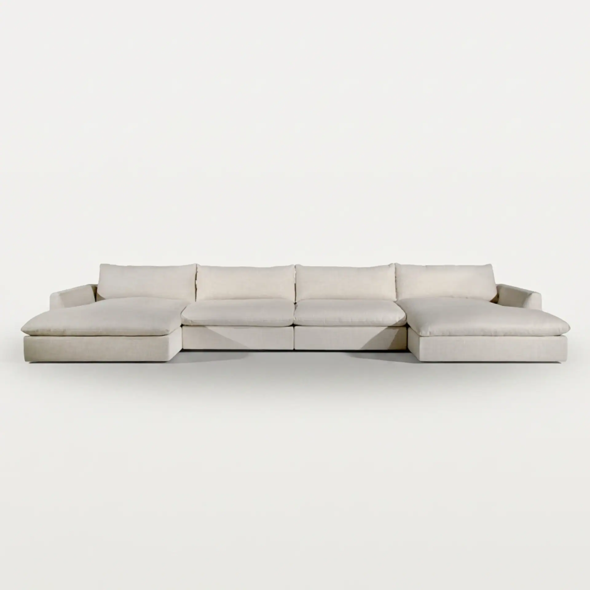 Espen Modular Sectional Sofa with plush cushions and sleek design for contemporary interiors.