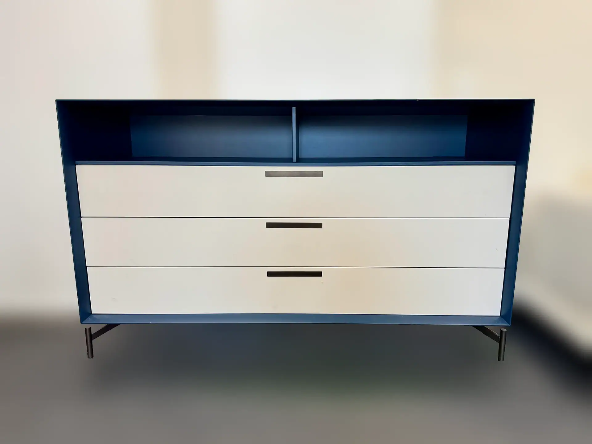 Modern Jesse Contigo 3-Drawer Dresser with sleek design and ample storage.