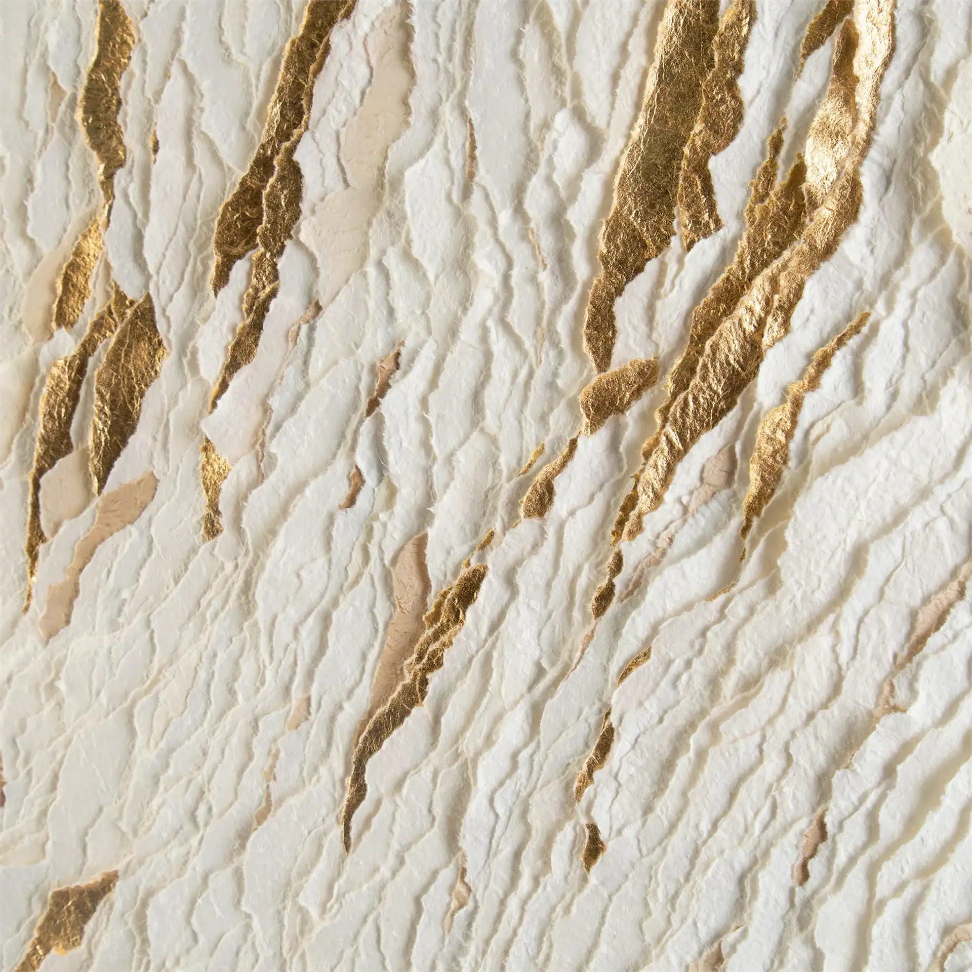 Luxury textured wall panel with gold accents for upscale interior decor.