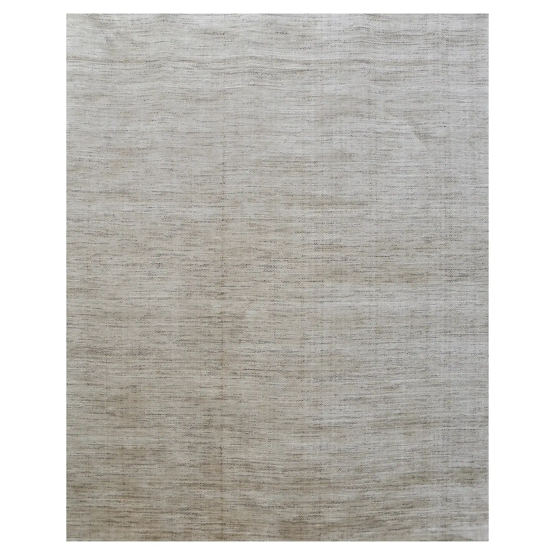 Neutral-colored Sklar Furnishings area rug with subtle texture and pattern.