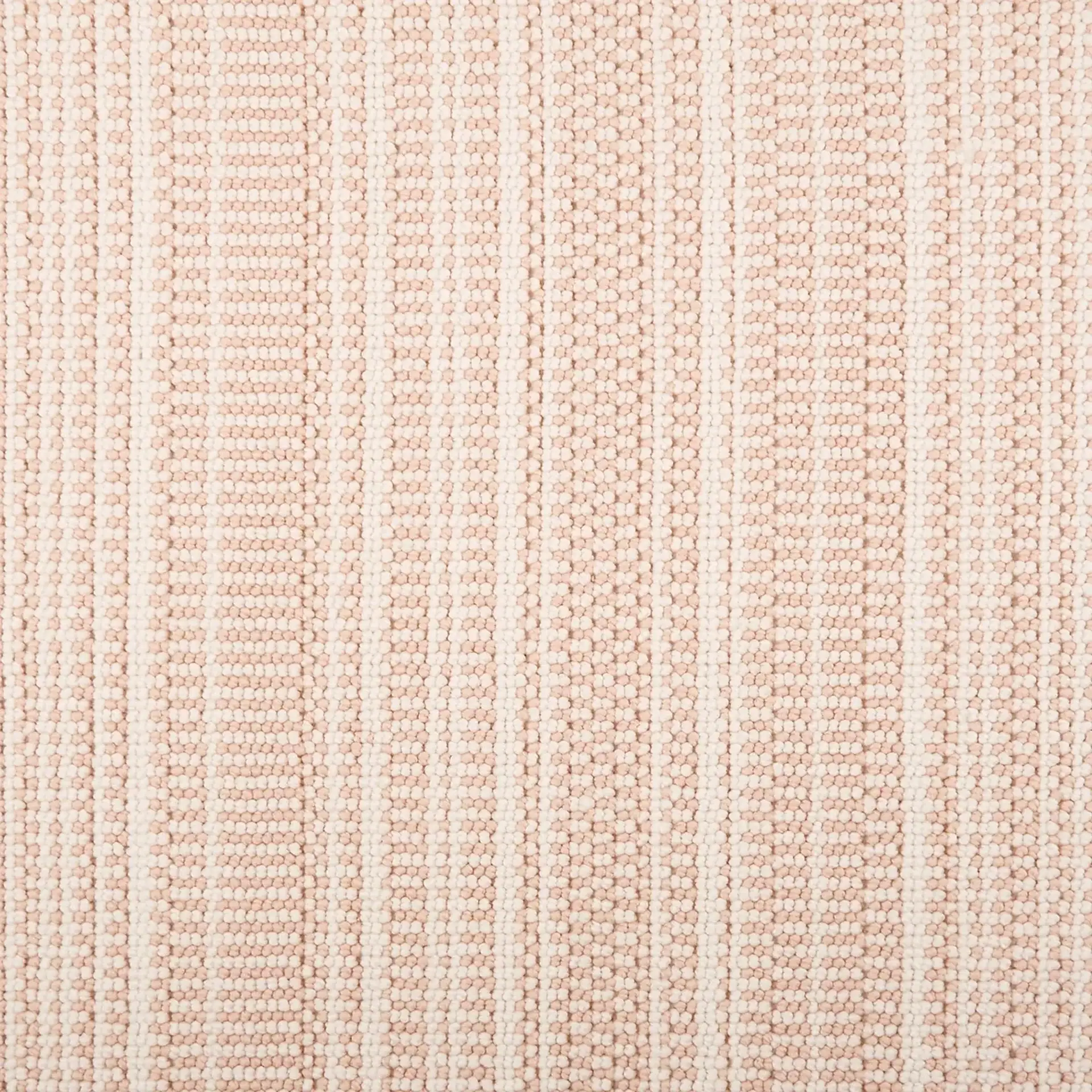 Waveside indoor outdoor area rug with striped pattern in neutral tones.