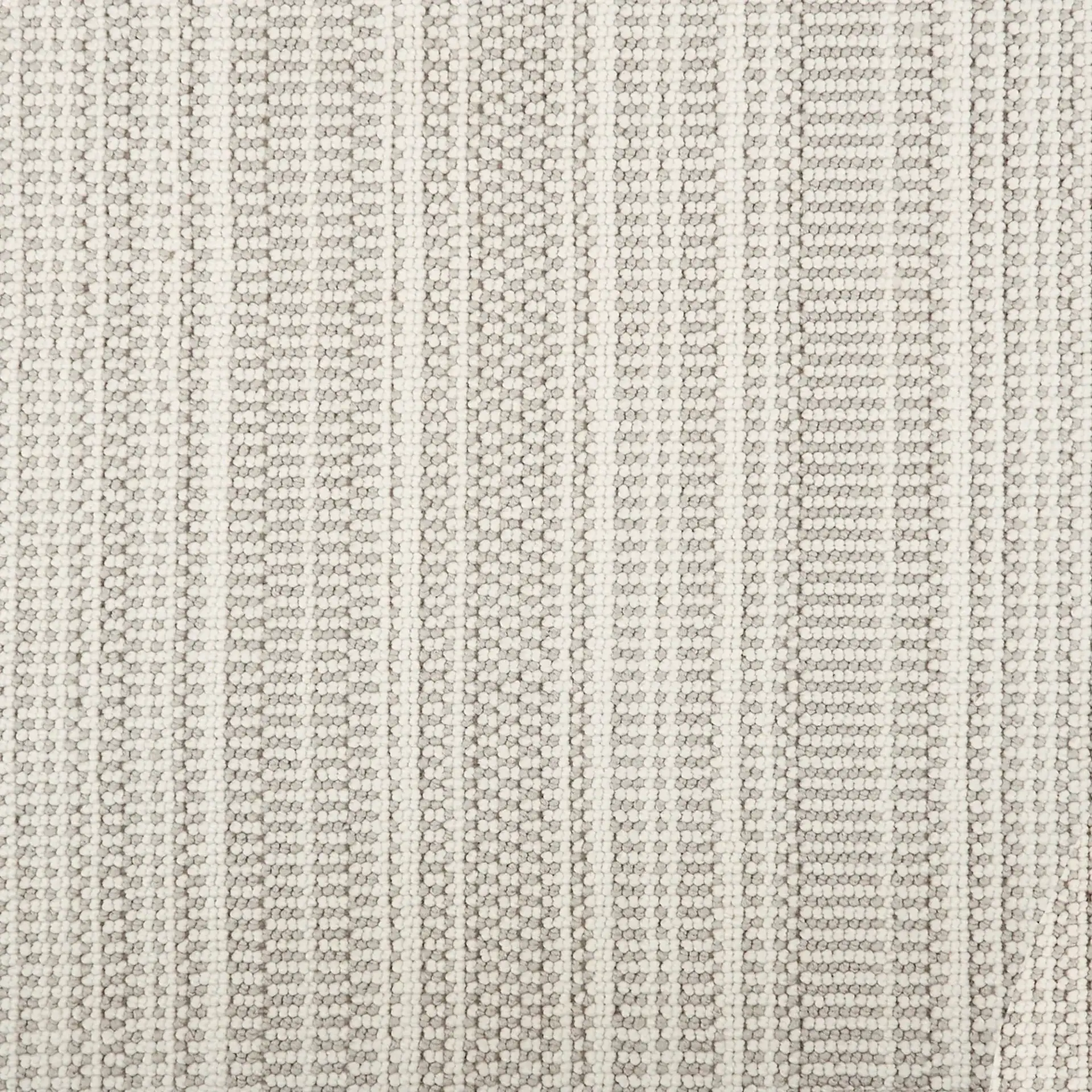 Waveside indoor outdoor area rug with striped pattern in neutral tones.