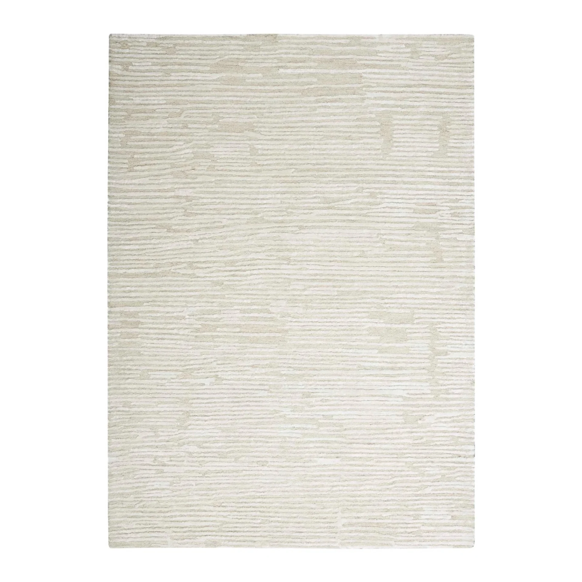 Sklar Furnishings rug with textured pattern in neutral tones.