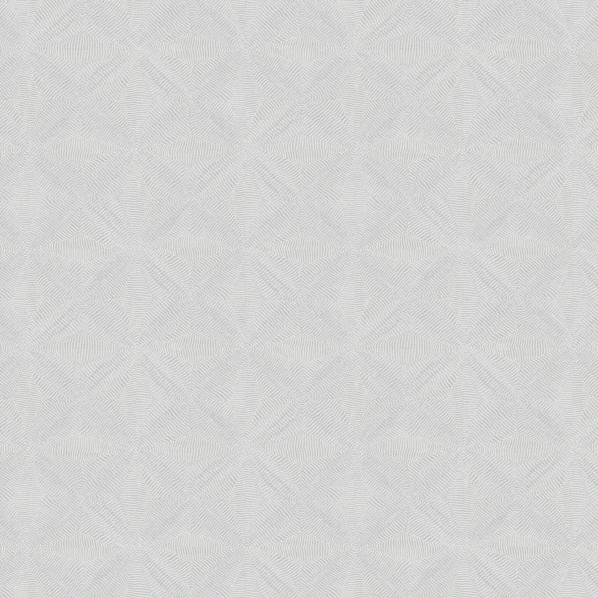A seamless light gray pattern with fine, wavy, radiating lines creating a textured, abstract design.