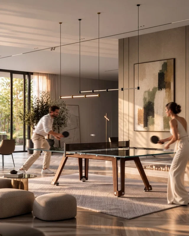 Game room, reimagined through a design lens. 🏓

Designed and crafted in Italy, the Lungolinea Wood Ping Pong Table brings the presence of contemporary furniture to the art of play. With its refined materials and sculptural silhouette, it feels equally at home in a sophisticated living space or a dedicated game room.

Connect with a Sklar Designer to learn more about incorporating Lungolinea into your space.

#SklarFurnishings #BocaRaton #SouthFlorida #InteriorDesign #HomeDecor #ModernFurniture #ContemporaryFurniture #SouthFloridaLiving #BocaRatonDesign
